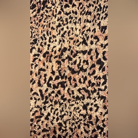 Free people Marigold mini dress size small bohemian festival leopard cheetah 90s - Picture 3 of 7